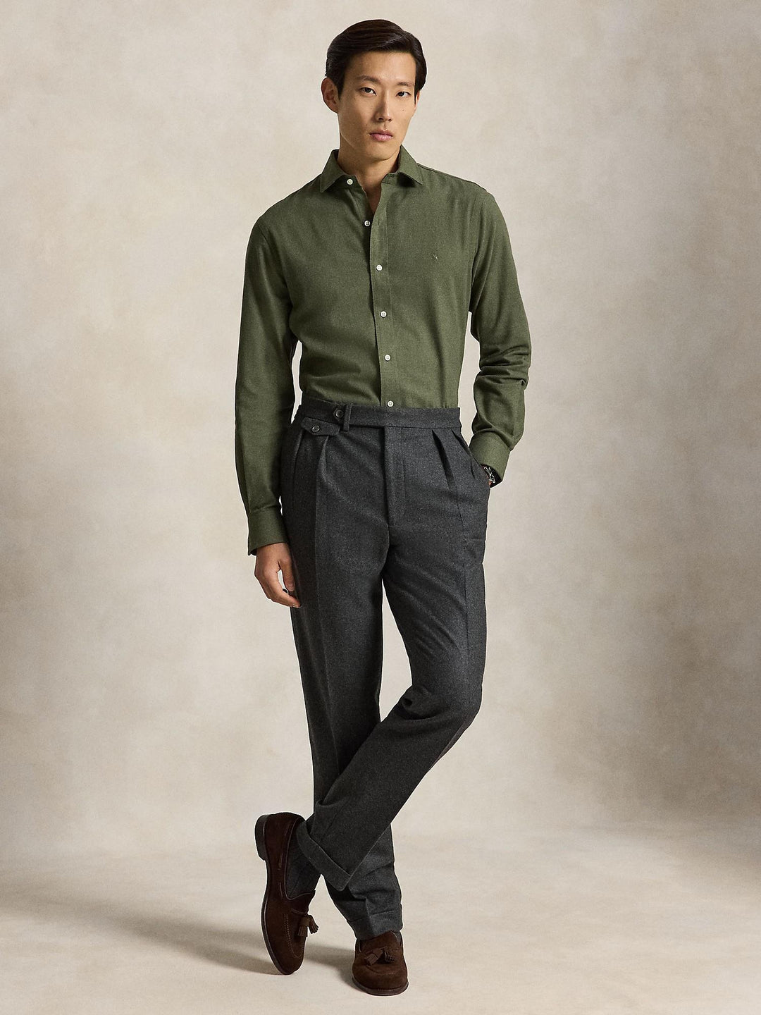 Custom fit performance twill