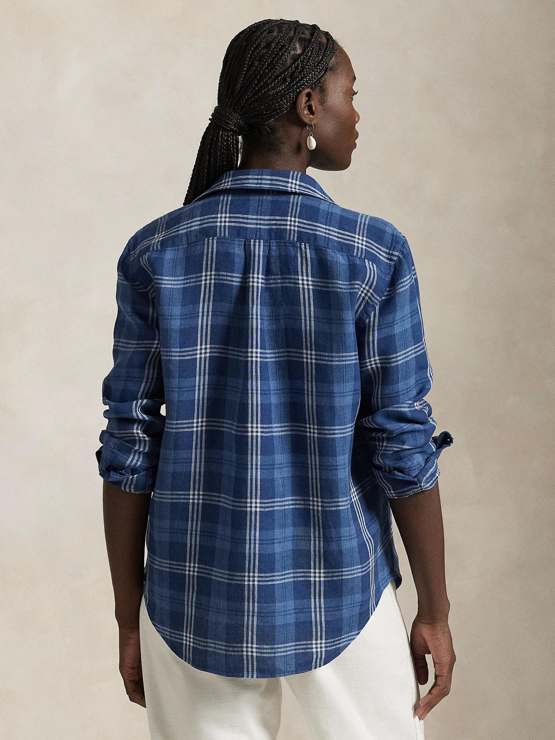 Plaid Linen Shirt