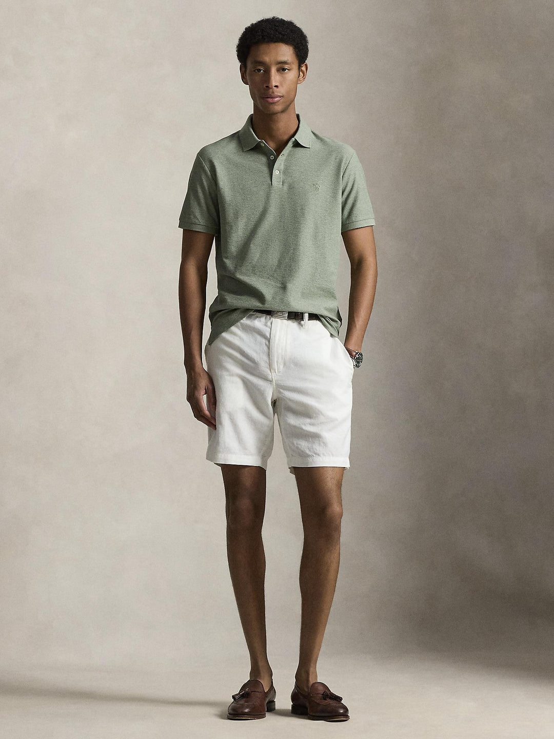 CUSTOM SLIM FIT MESH POLO