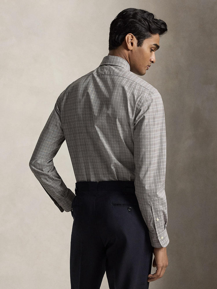 Custom fit poplin shirt