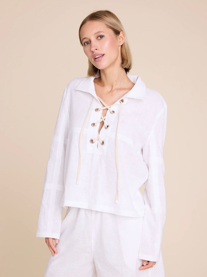 Cheyenne linen top