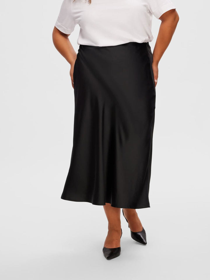 Slwlena Hw Midi Skirt