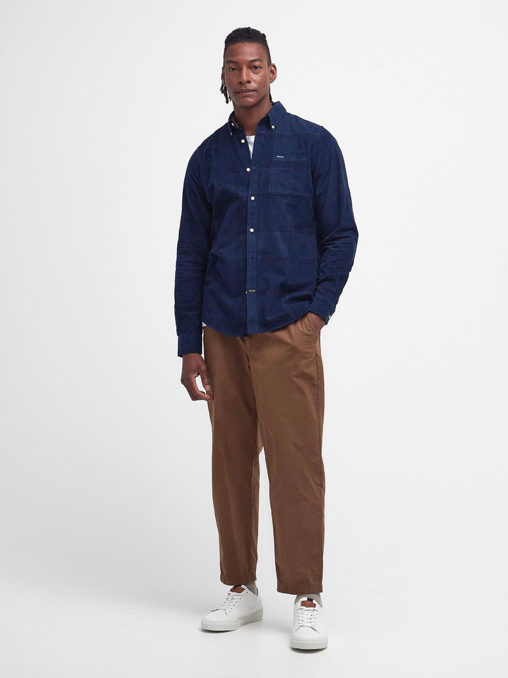 Blair Tailored Tartan Cord Shirt