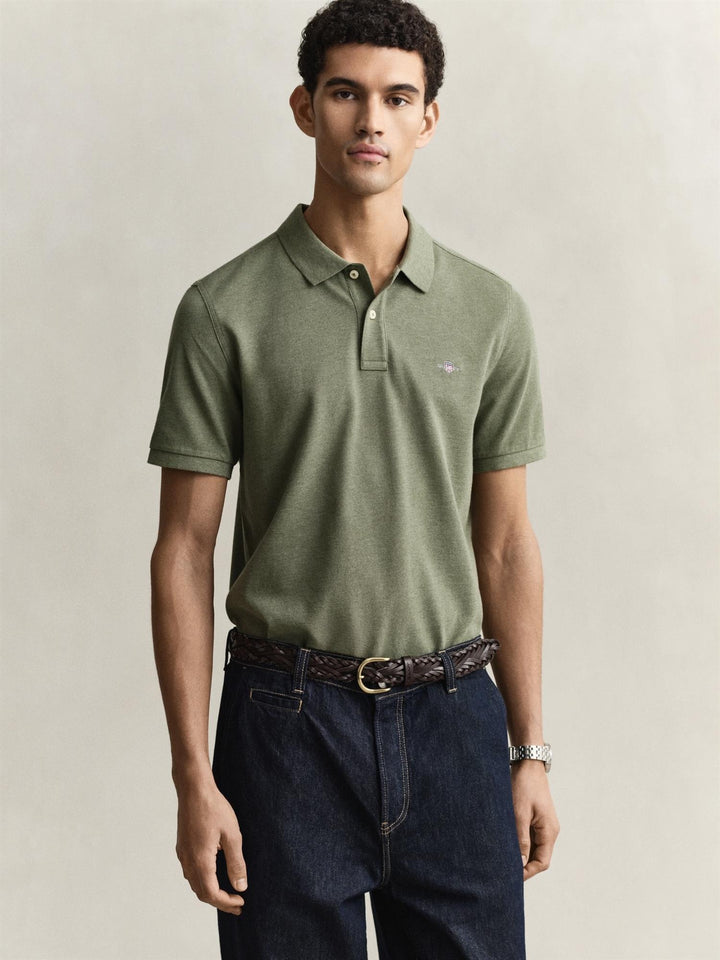 Reg Shield Ss Pique Polo