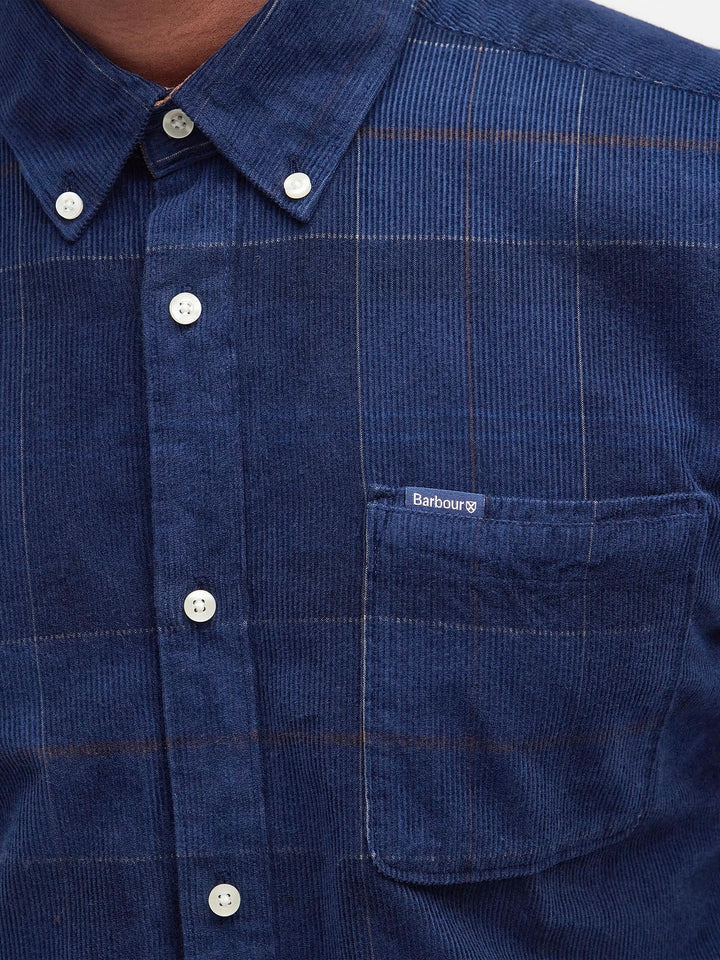 Blair Tailored Tartan Cord Shirt