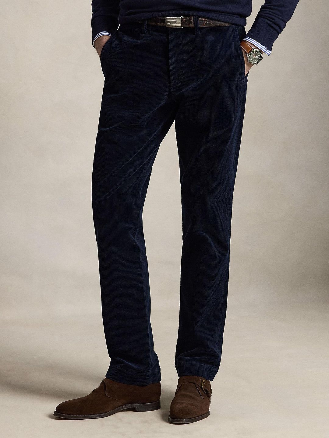 Bedford straight fit corduroy pant