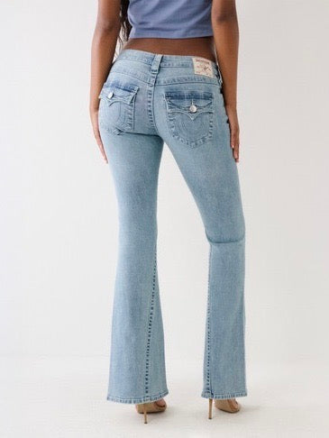 TRUE RELIGION JOEY LOW RISE FLARE