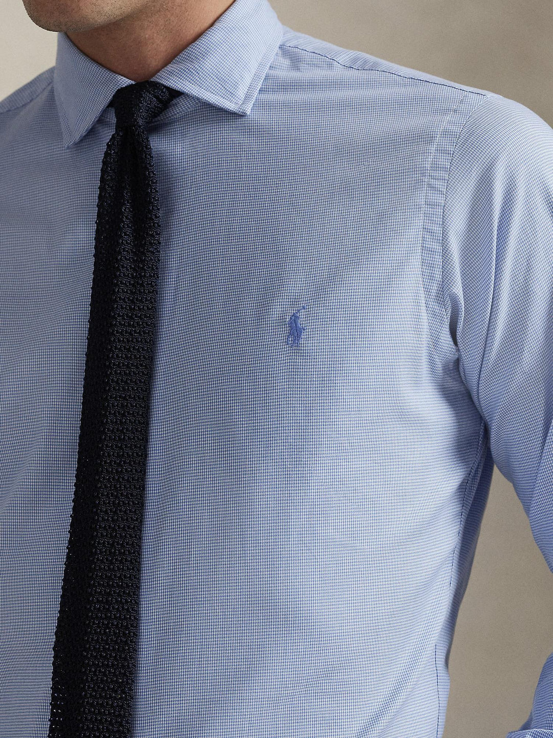 Custom fit twill shirt