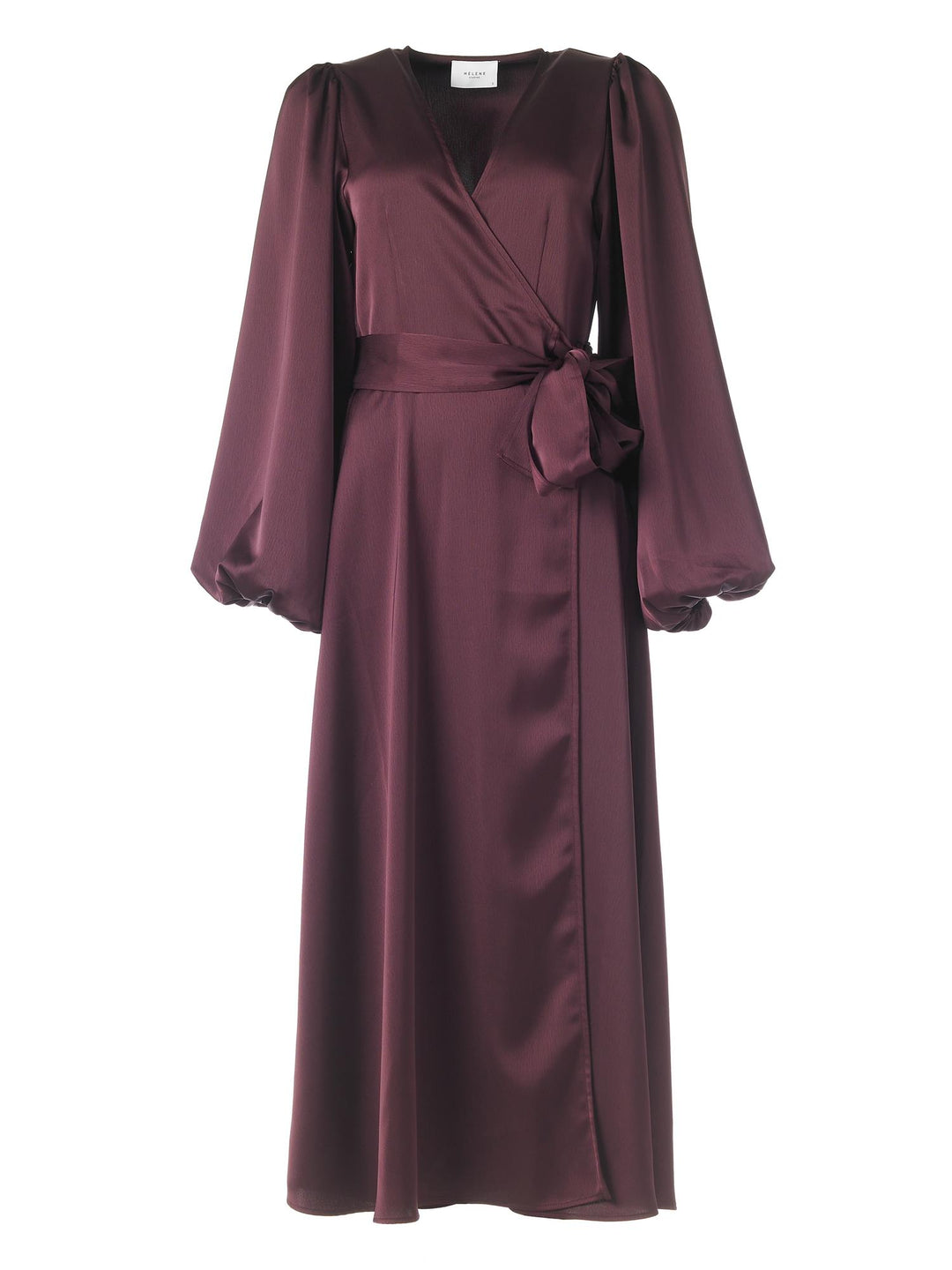 Locki Satin Maxi dress