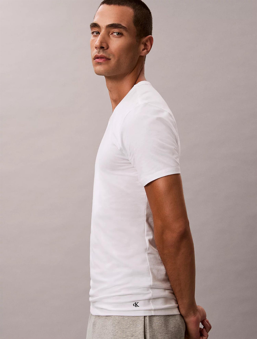 Short Sleeve V-Neck 3Pk