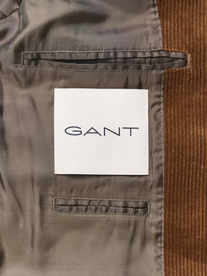 Cord puffer jacket