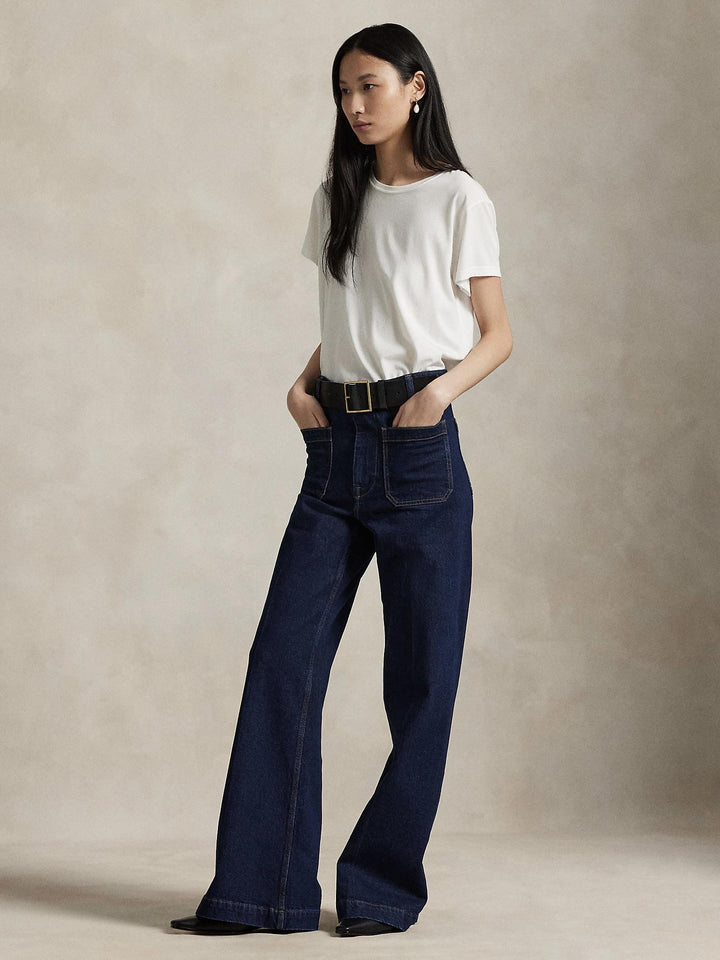 high rise boot jean