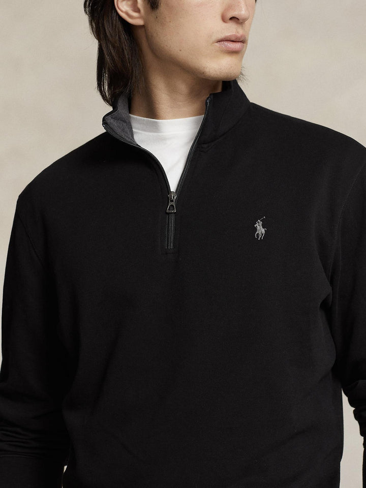 Jersey Zip Pullover