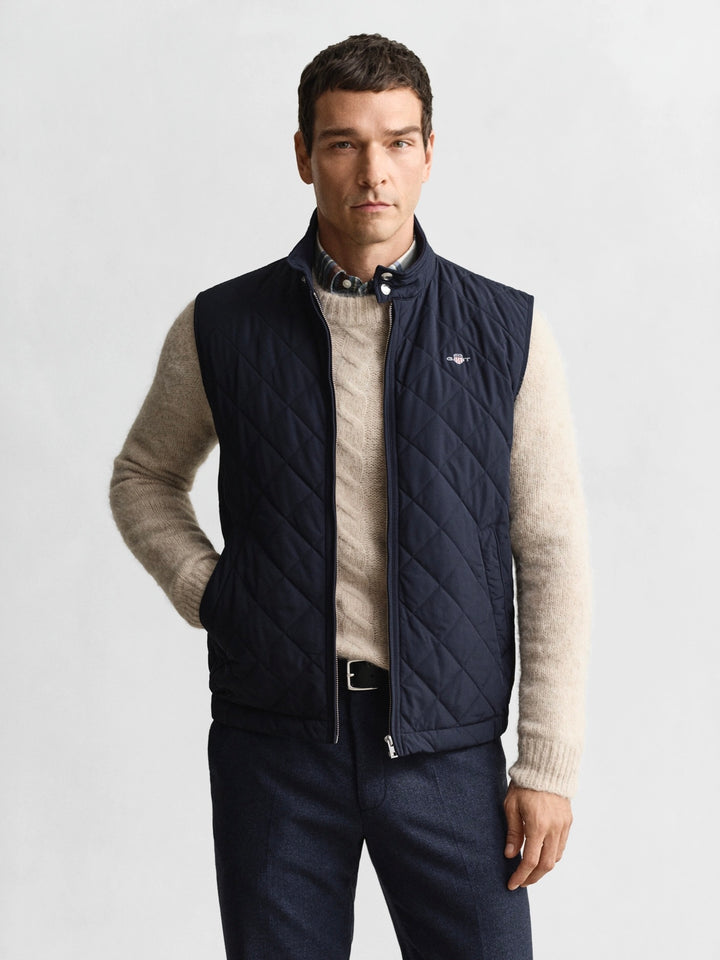 Quilted Windcheater Vest