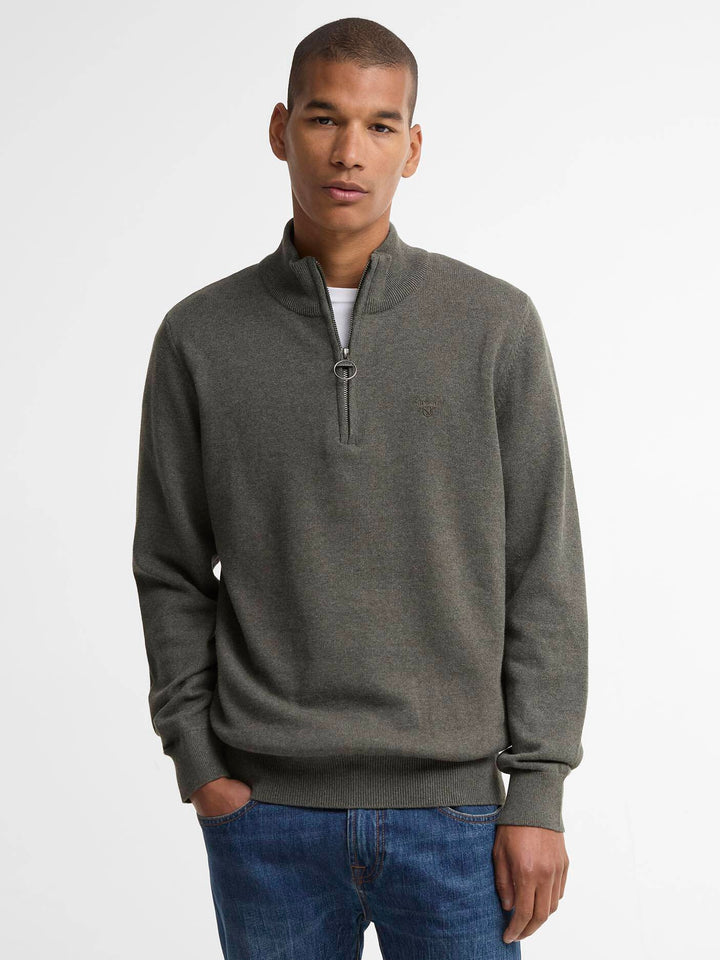 Cotton Half Zip
