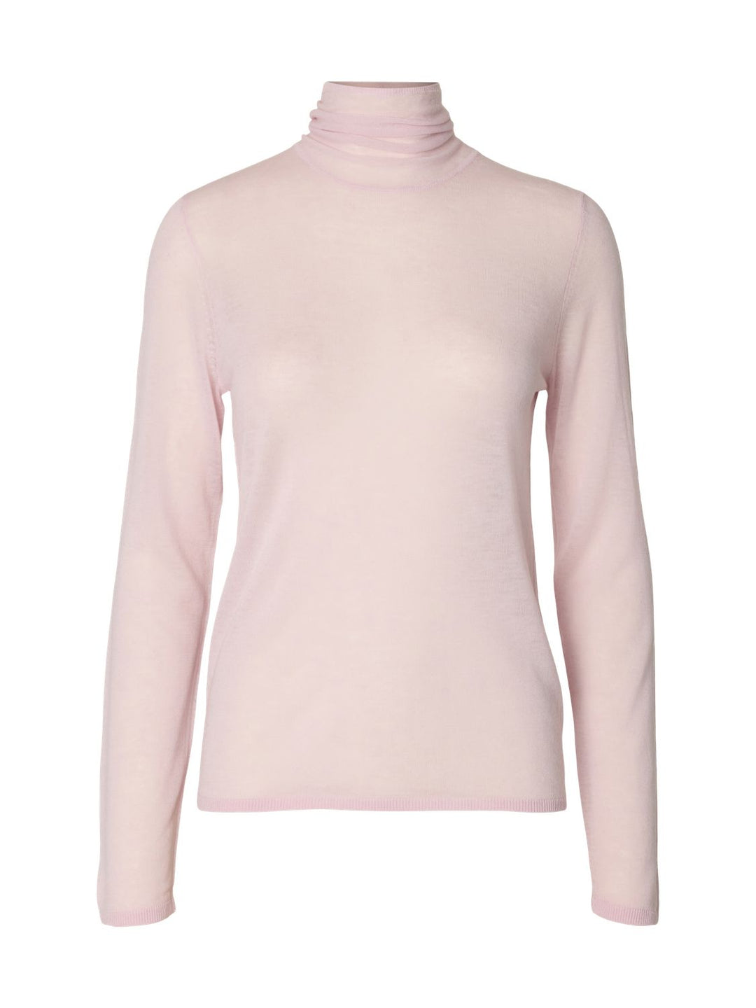 Slwvendy Wool Ls Knit Roll Neck Noos