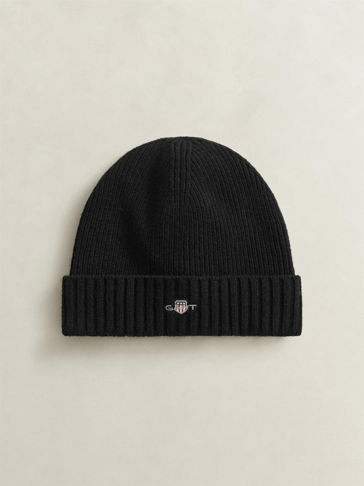 Shield wool beanie