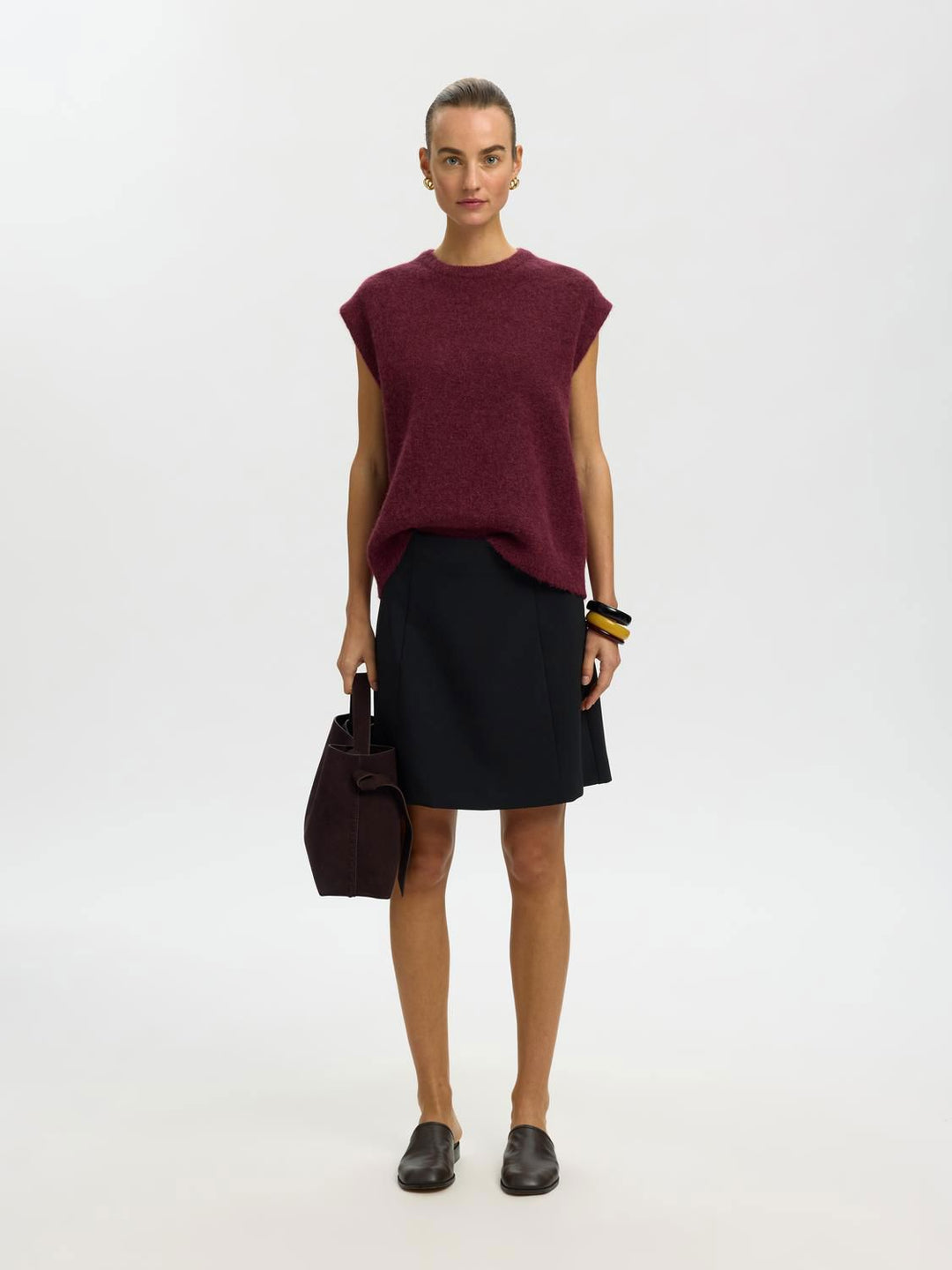 Slwlulu Sl Knit Vest Noos