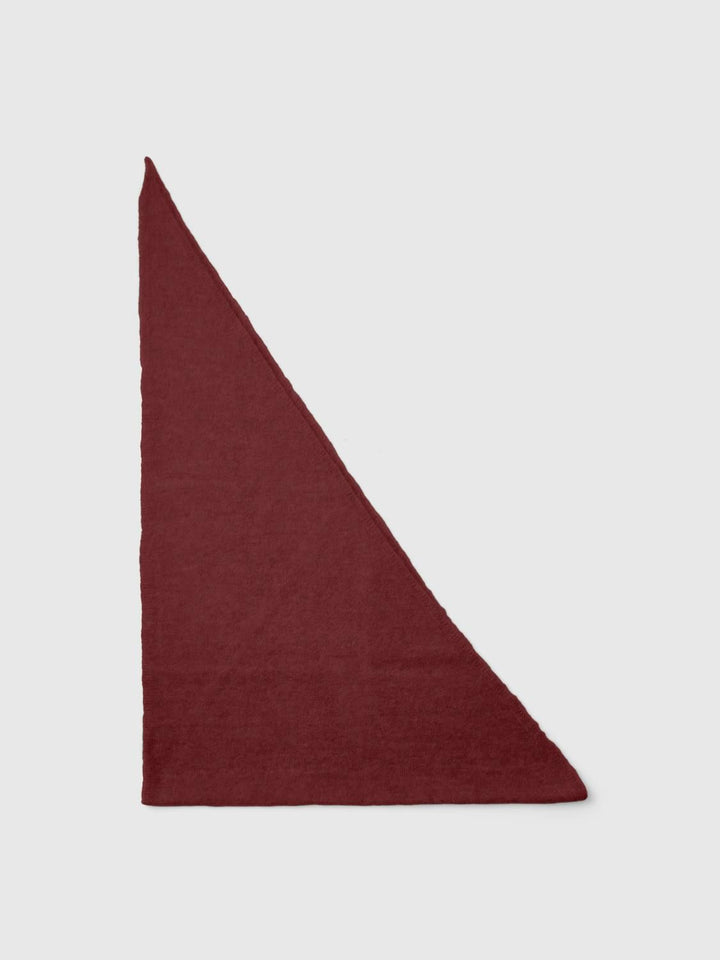 Slwlulu Brushed Wool Blend Scarf Noos