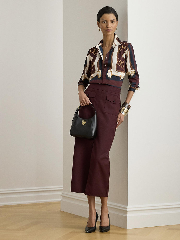 Classic fit equestrian shirt