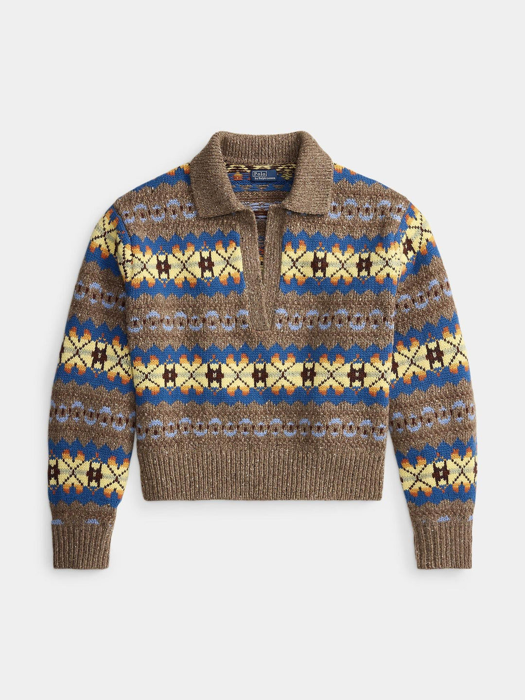 Fair Isle Wool Blend Sweater
