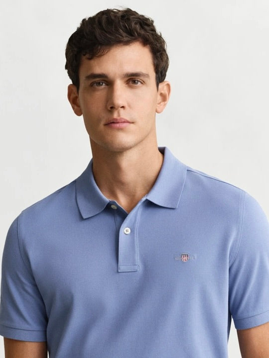 Reg Shield Ss Pique Polo