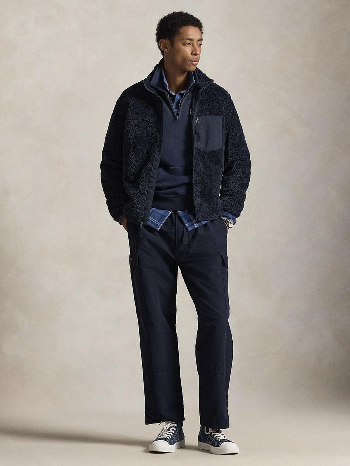 PILE FLEECE HYBRID JACKET