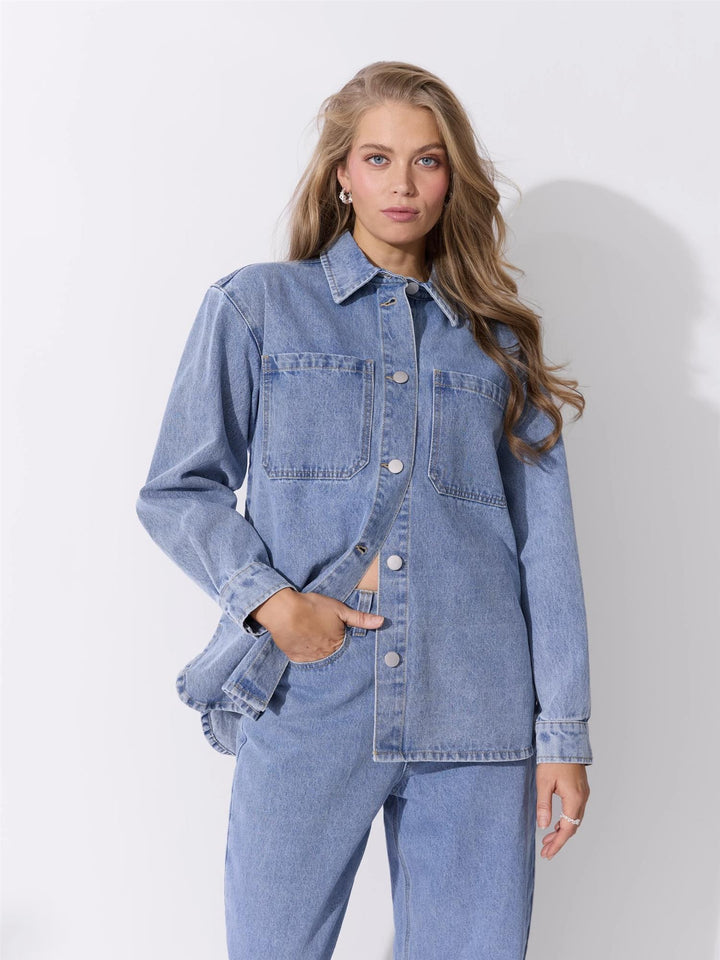Estelle denimskjorte