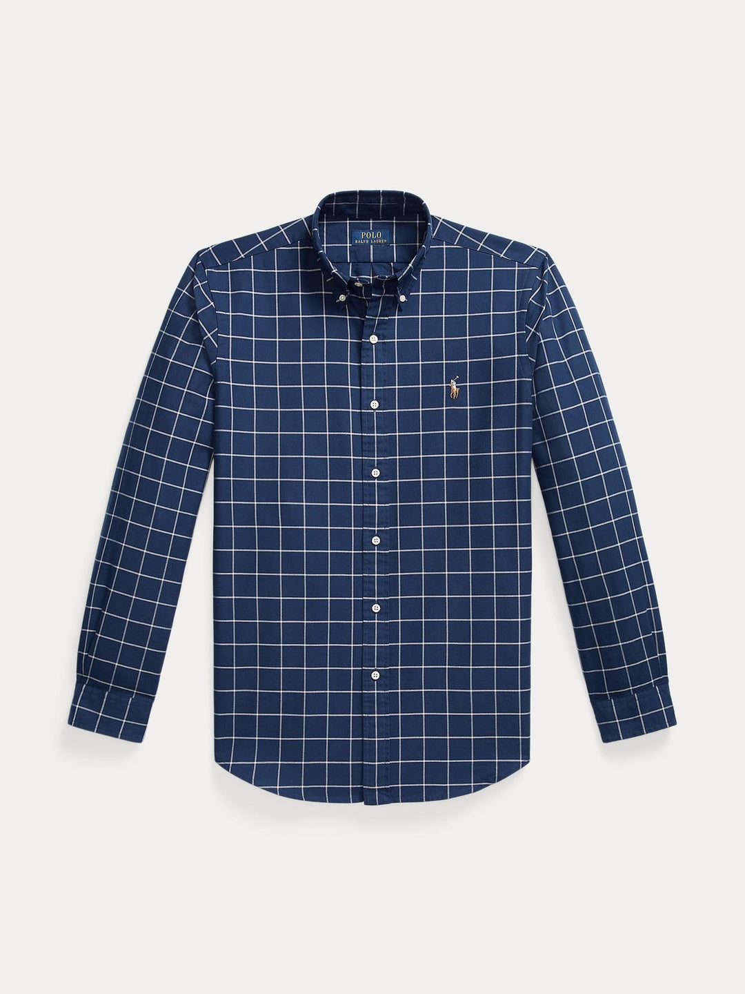 Custom Fit Window Pane Oxford Shirt