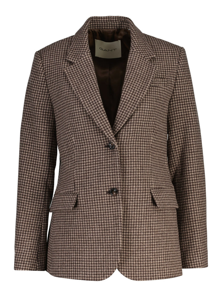Reg Houndstooth Blazer