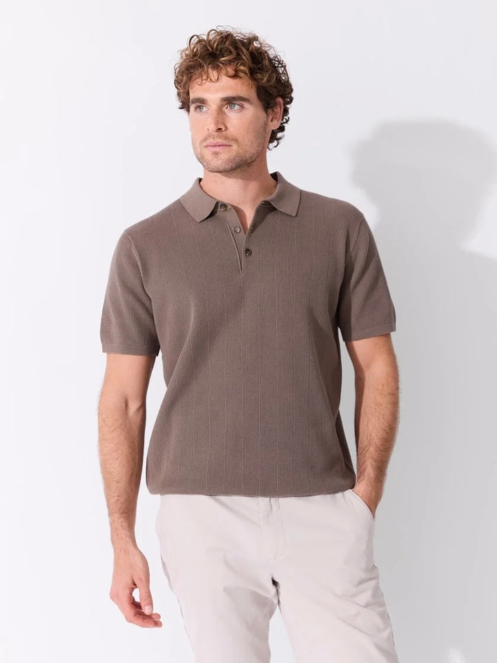 Rino strikket polo
