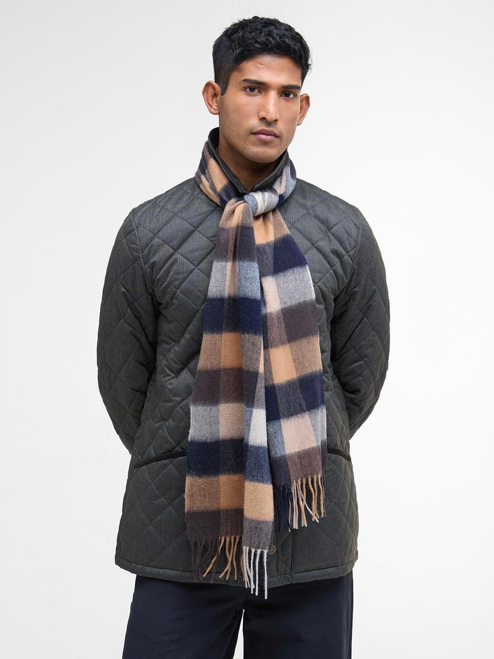 Lambswool Tattersall Scarf