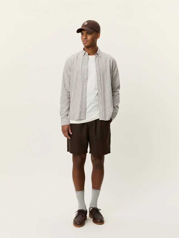 Konrad Stripe Cotton Linen