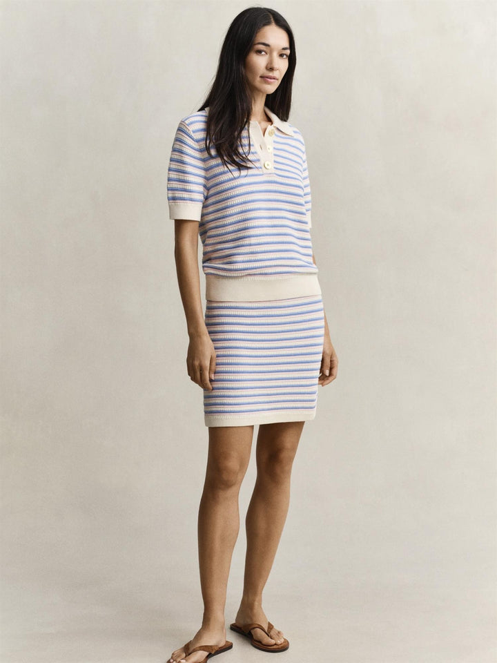 Textured Multistripe Rugger