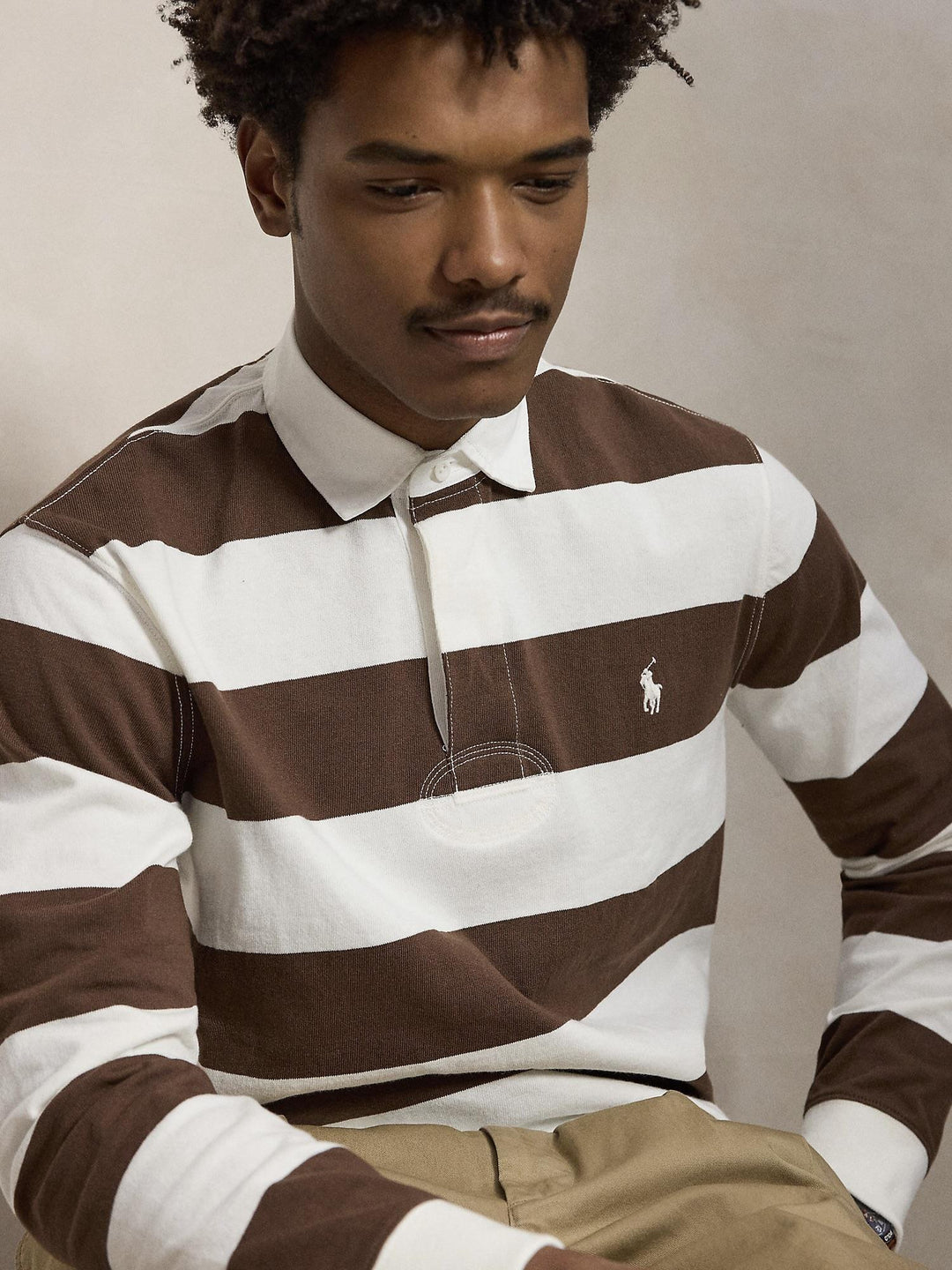 The iconic rugby shirt