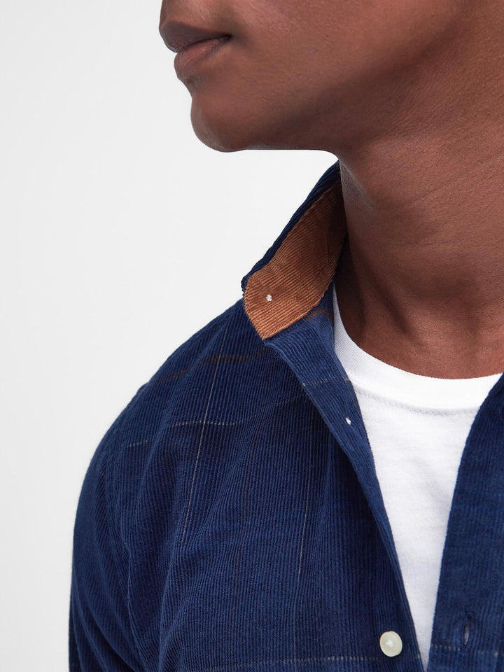 Blair Tailored Tartan Cord Shirt