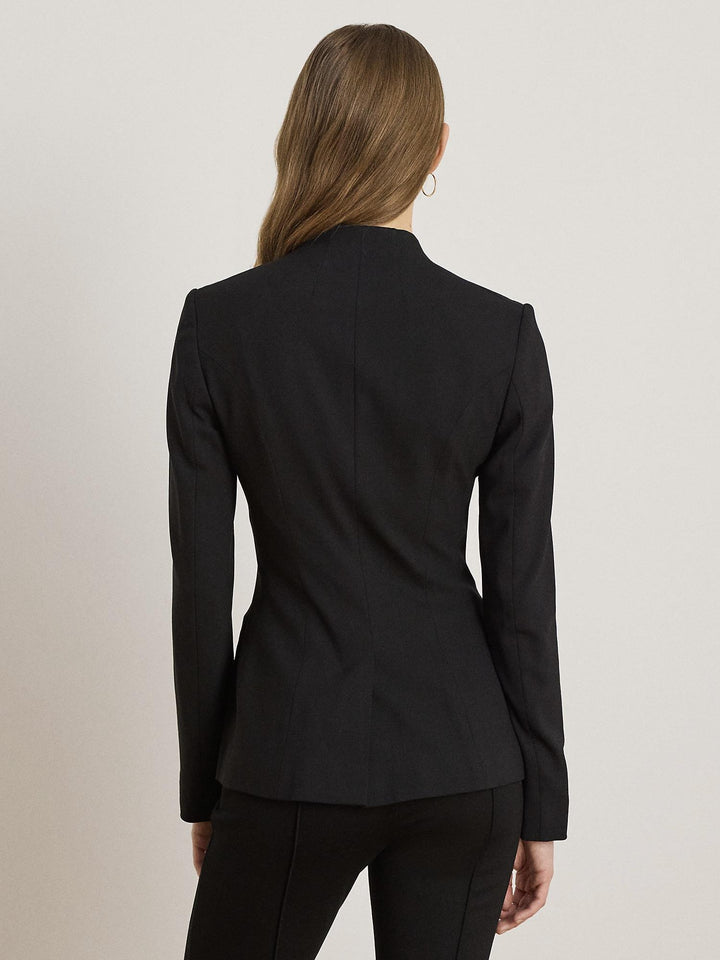 STRETCH WOOL CREPE JACKET