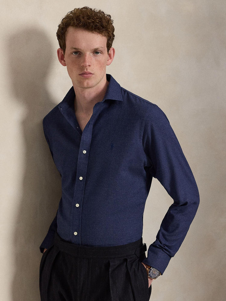 Custom fit performance twill shirt