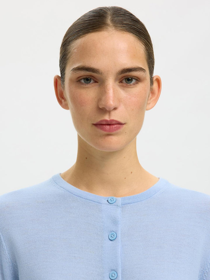 Slwthea Ls Knit Merino Cardigan Noos