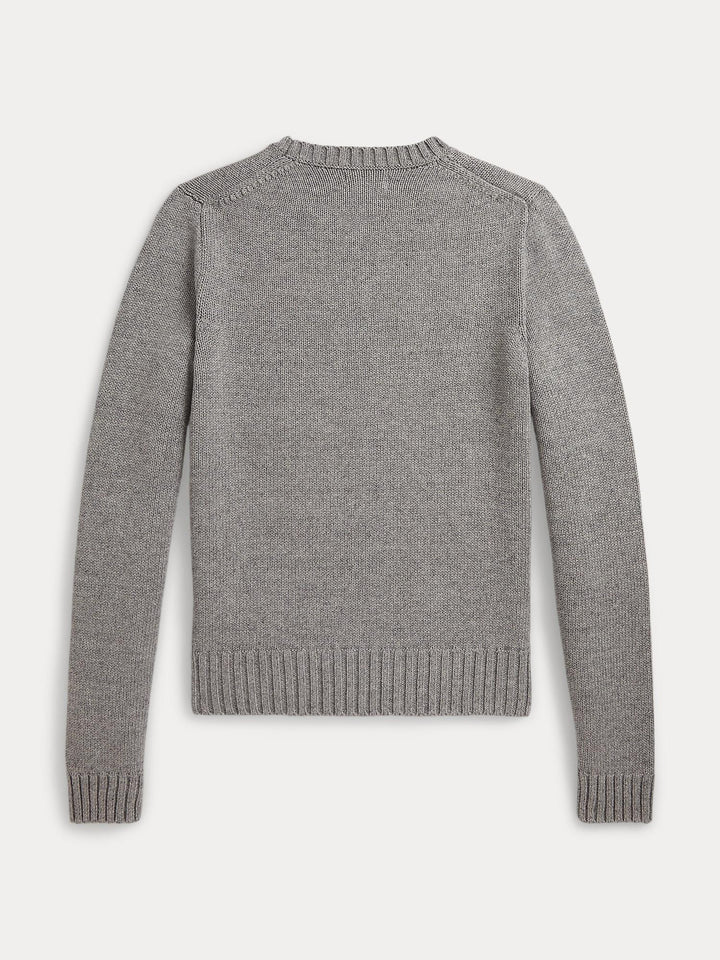FLAG COTTON CREWNECK SWEATER