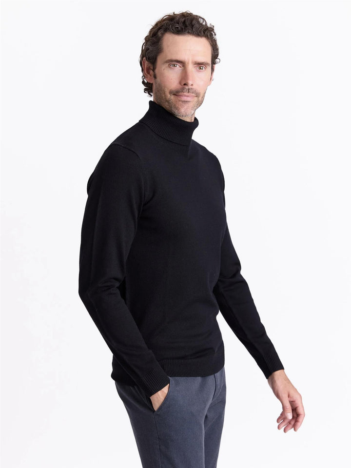 Berto merino høyhalset genser