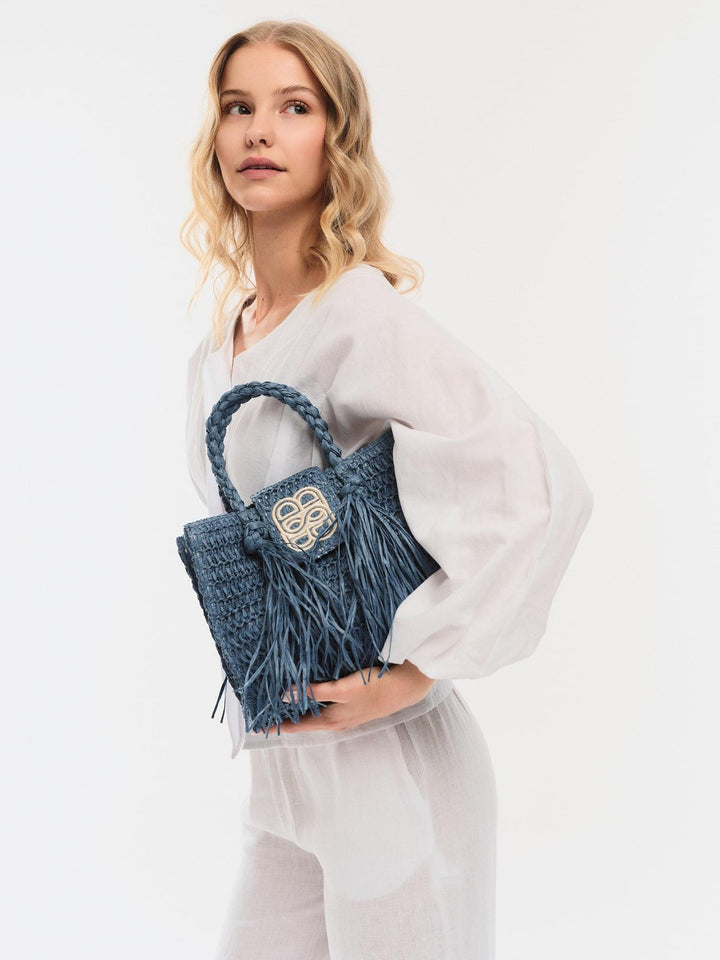 Sigrid Straw Bag