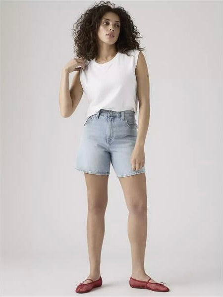 High Rise Baggy Shorts