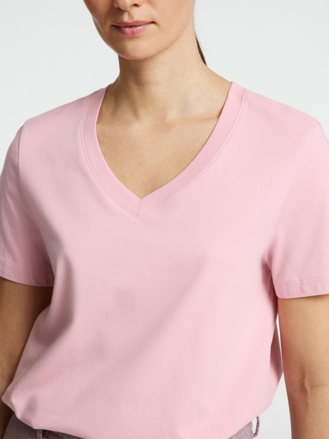 Slwessential Ss V-Neck Tee Noos