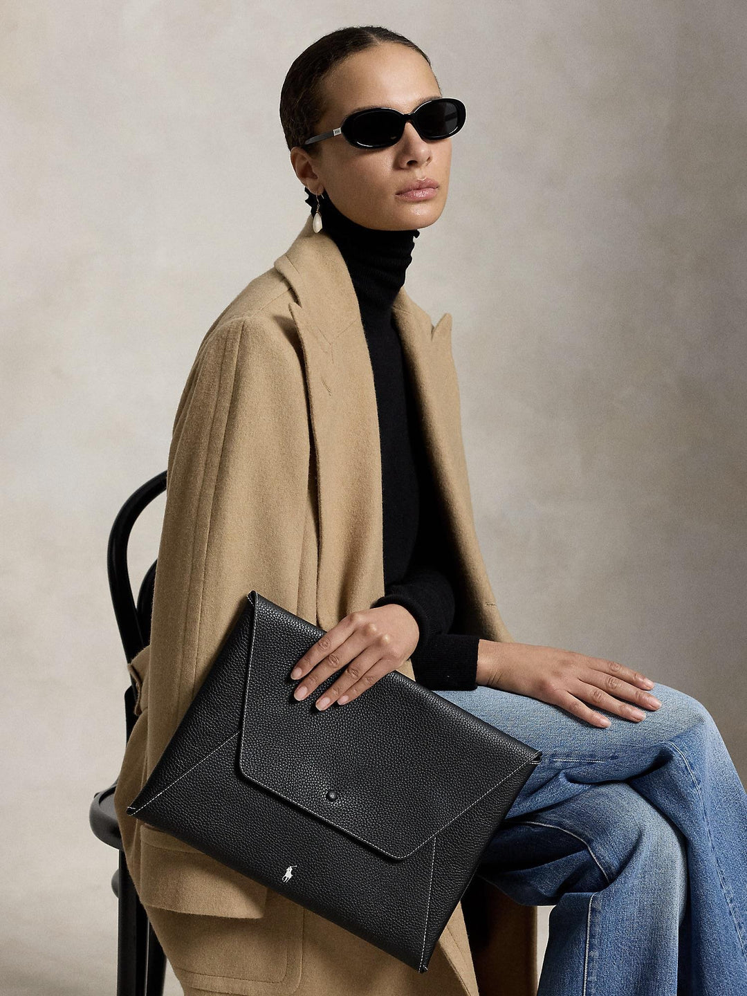 Polo play leather portfolio