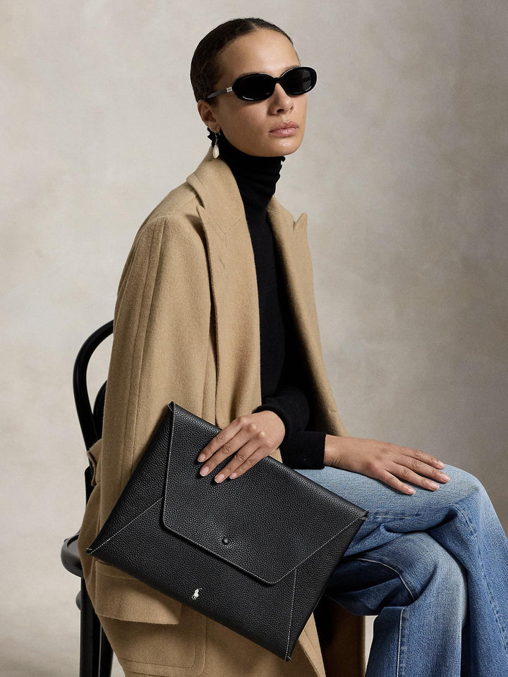 Polo play leather portfolio
