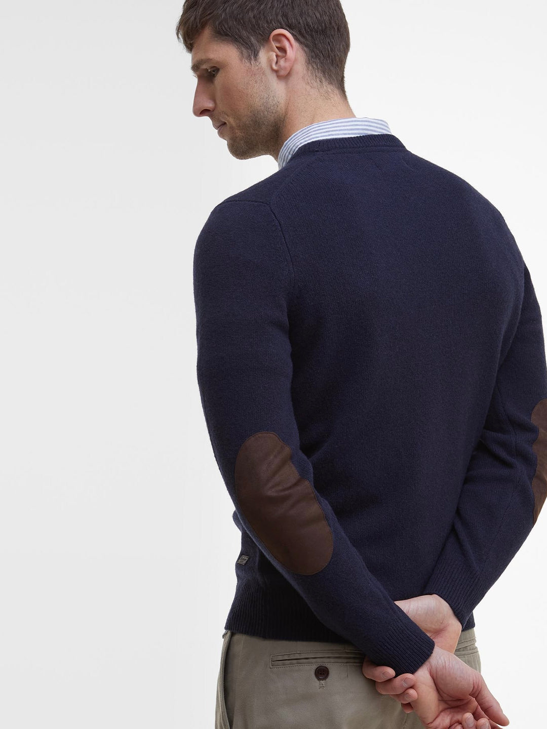Essential Patch Crew Neck Sweater