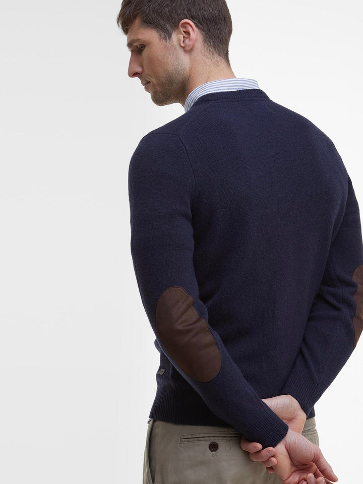 Essential Patch Crew Neck Sweater
