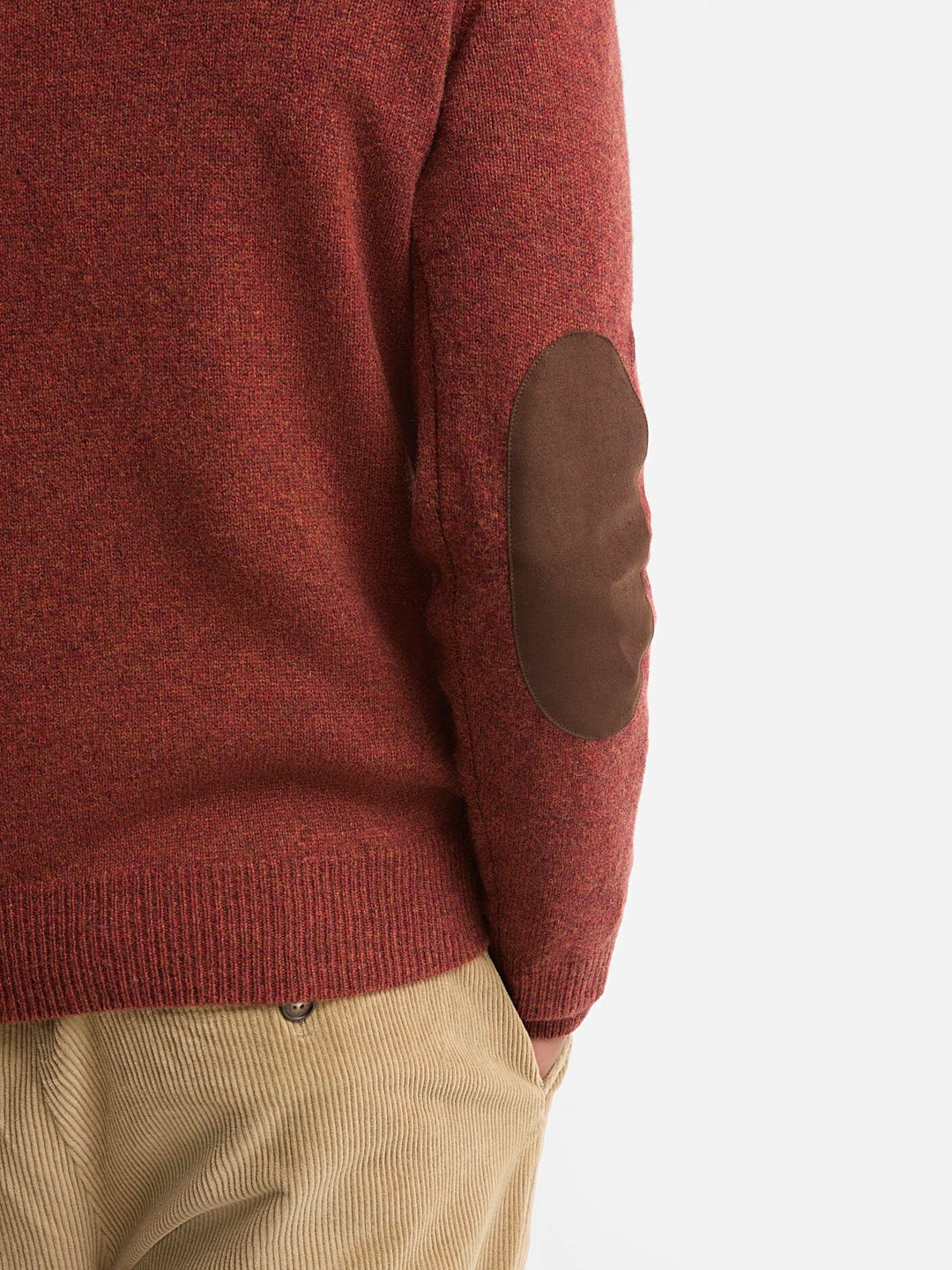 Essential Patch Crew Neck Sweater