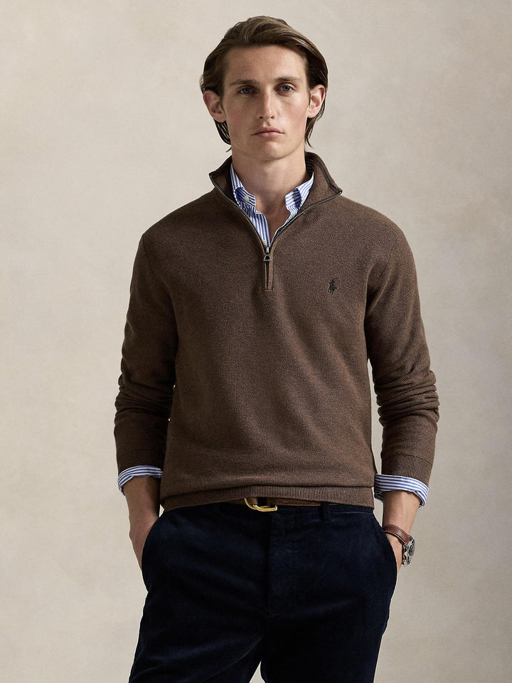 Quarter Zip Sweater